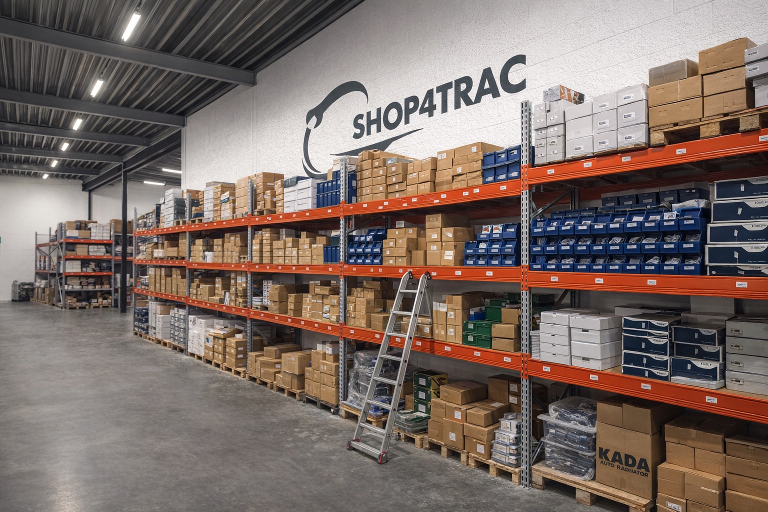 Regał magazynowy z zapasem Shop4Trac