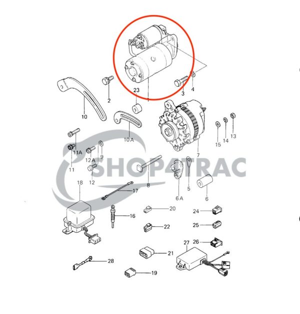 Silnik rozruchowy Mitsubishi K3 / K4 – Silnik morski Vetus &amp; Solé Diesel