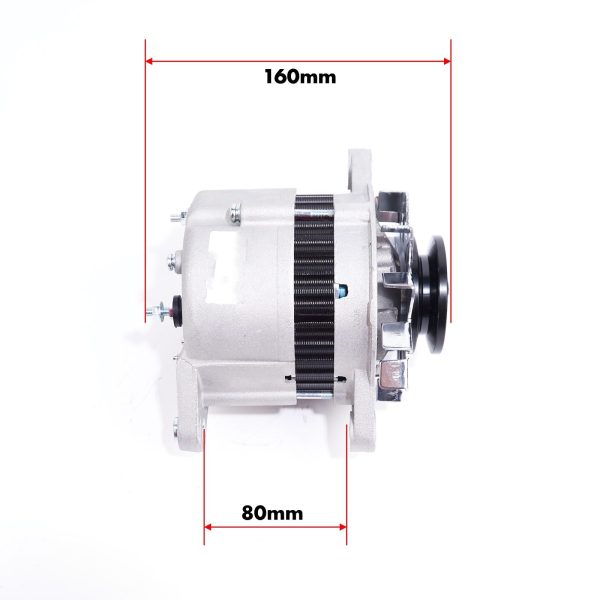 Alternator Yanmar 1GM10 | 2GM20 | 3GM | 3HM | 3JH | 4JH – 12V 40A