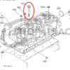 Śruba głowicy cylindra Beta Marine Beta 28 | Beta 30 | Beta 35 | Beta 38 – Nanni N3.30 | N4.38 – Universal M-25XPB | M-35B
