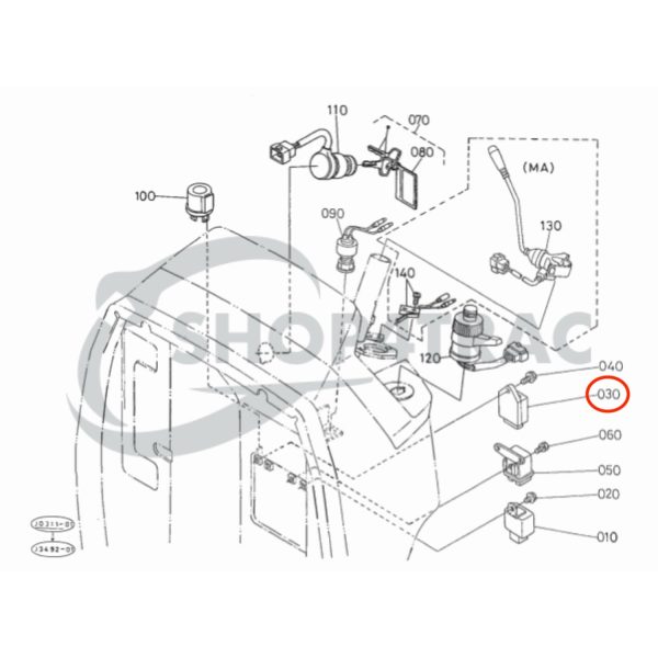 Przekaźnik żarzenia / timer start-stop 12V Beta Marine Beta 28 – Universal M-25XPB