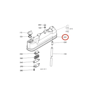Uszczelka pokrywy zaworów Beta Marine Beta 35 | Beta 38 – Nanni N4.38 – Universal M-35B