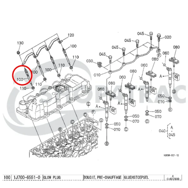 Świeca żarowa Beta Marine Beta 70T