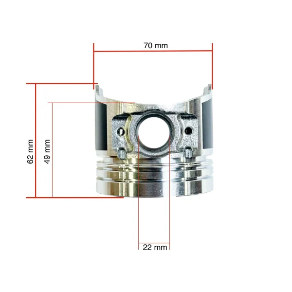 Tłok Yanmar 2YM15 | 3YM20