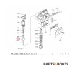 Tłok / element wtryskowy Beta Marine Beta 28 / Beta 30 – Nanni N3.30 – Universal M-25XPB